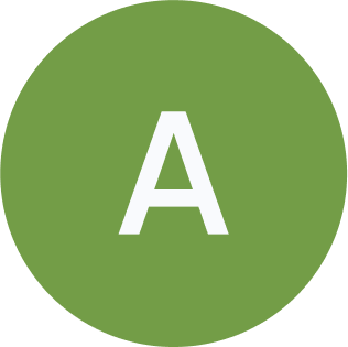 Icon of letter A